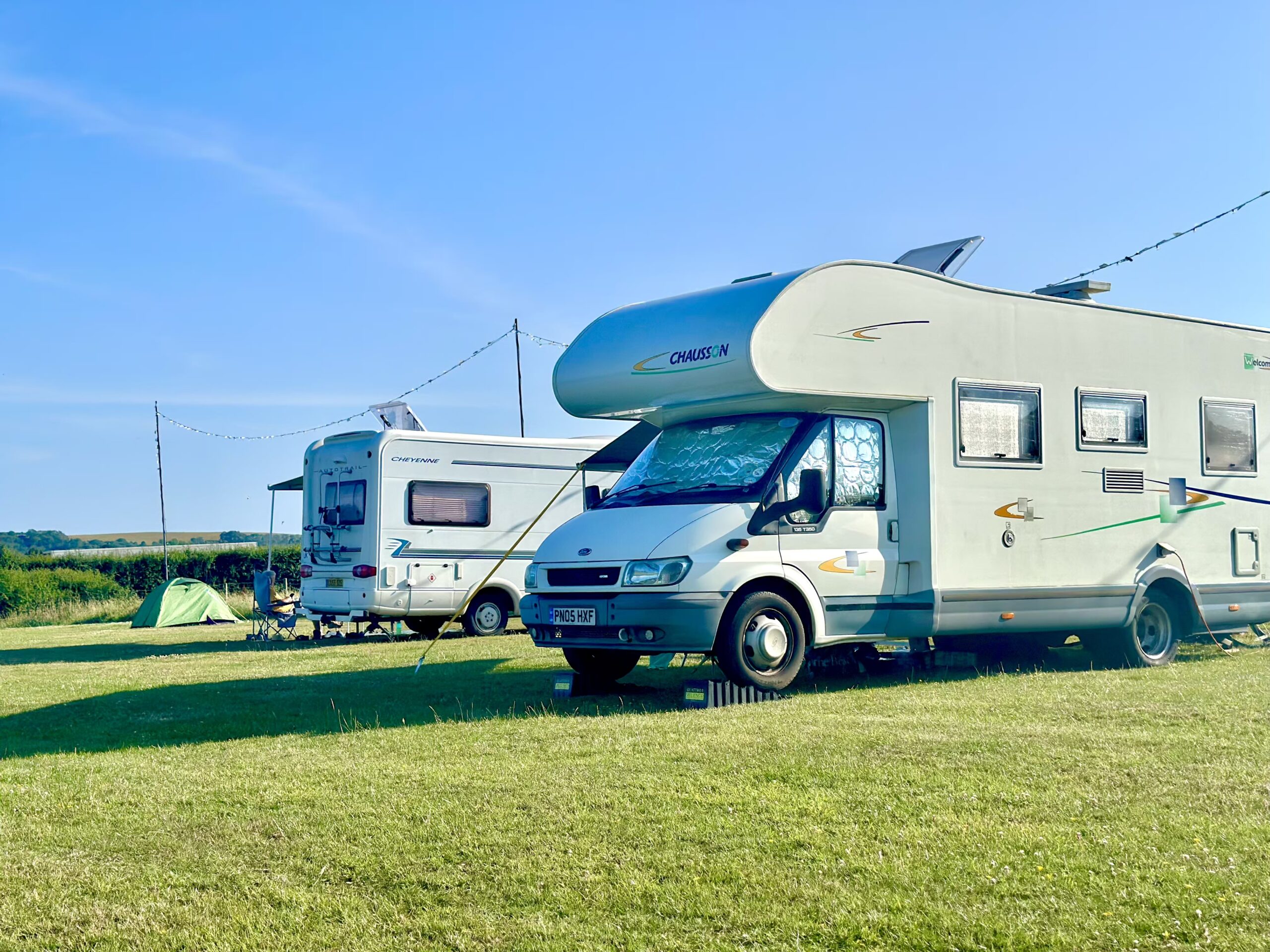 Motorhomes & Touring Vehicles at Retro Staycations